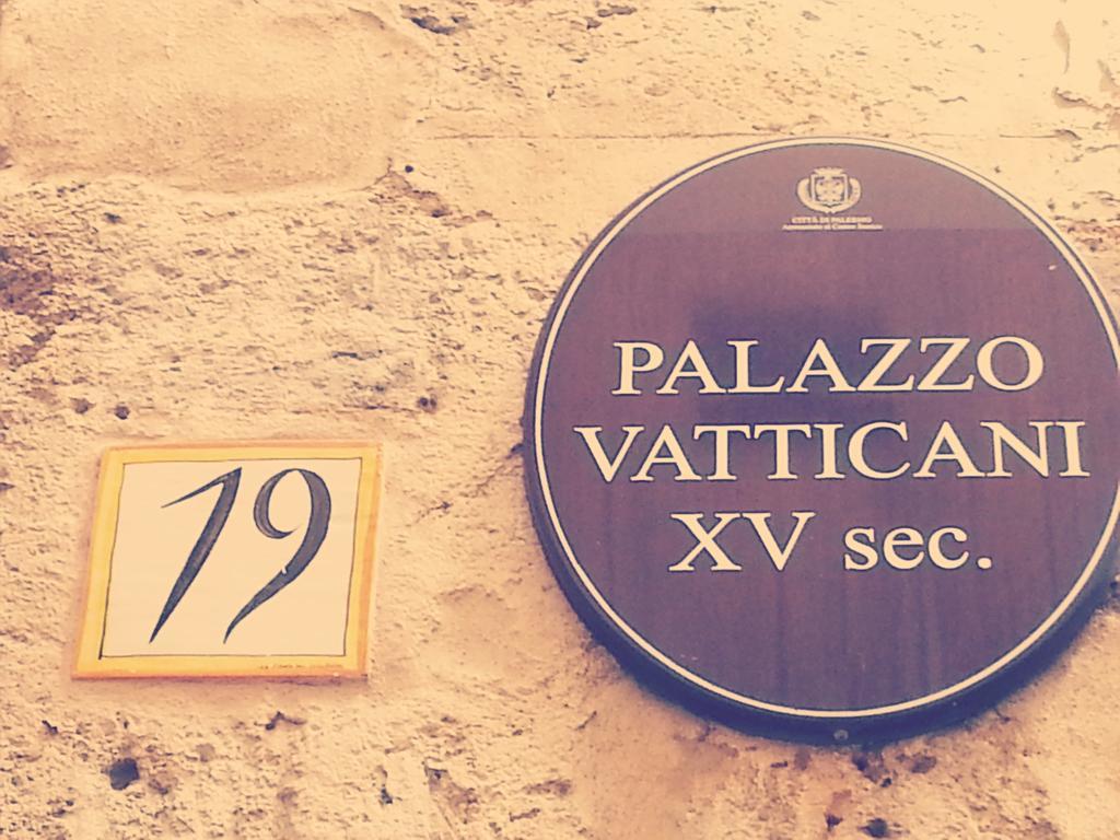 Palazzo Vatticani Palermo Exterior foto